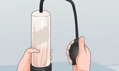 Bomba de baleiro para aumentar o pene