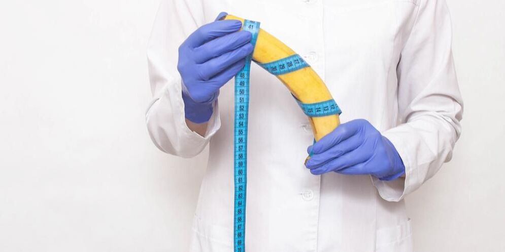 un plátano nun centímetro simboliza un membro agrandado por refresco