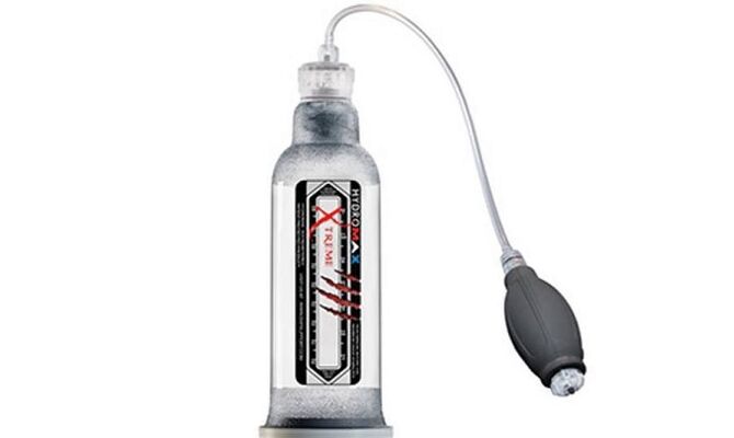 Bomba hidráulica para agrandar o pene