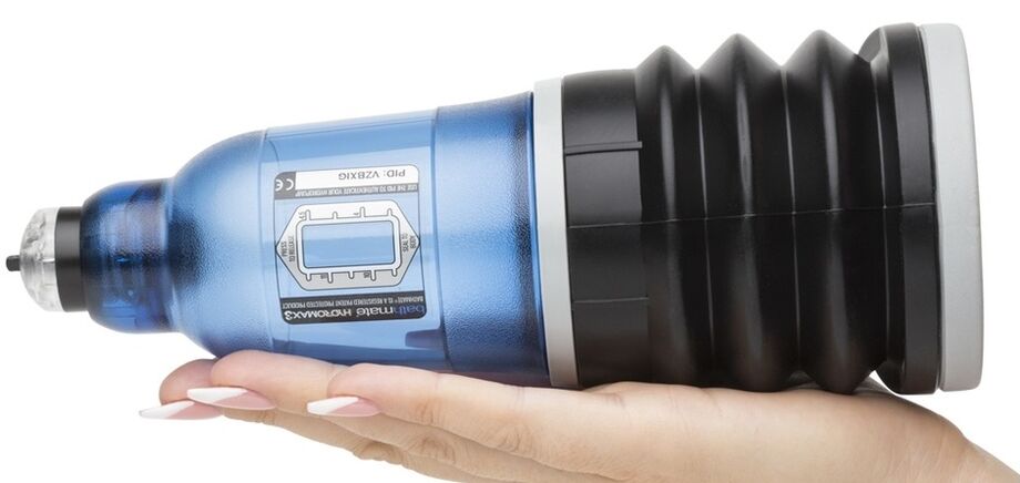 Bomba de baleiro para a ampliación do pene